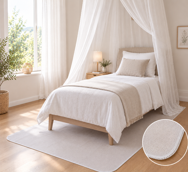 Baldachin Unterlage Swiss Shield Ventus 47 dB Einzelbett 